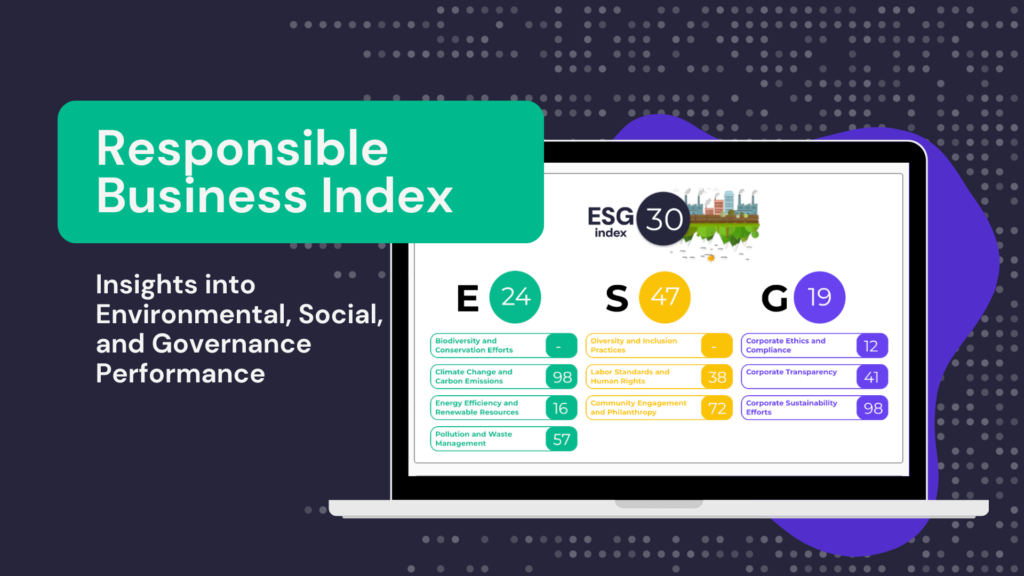 Responsible Business Index: Insights into Environmental, Social, and Governance Performance